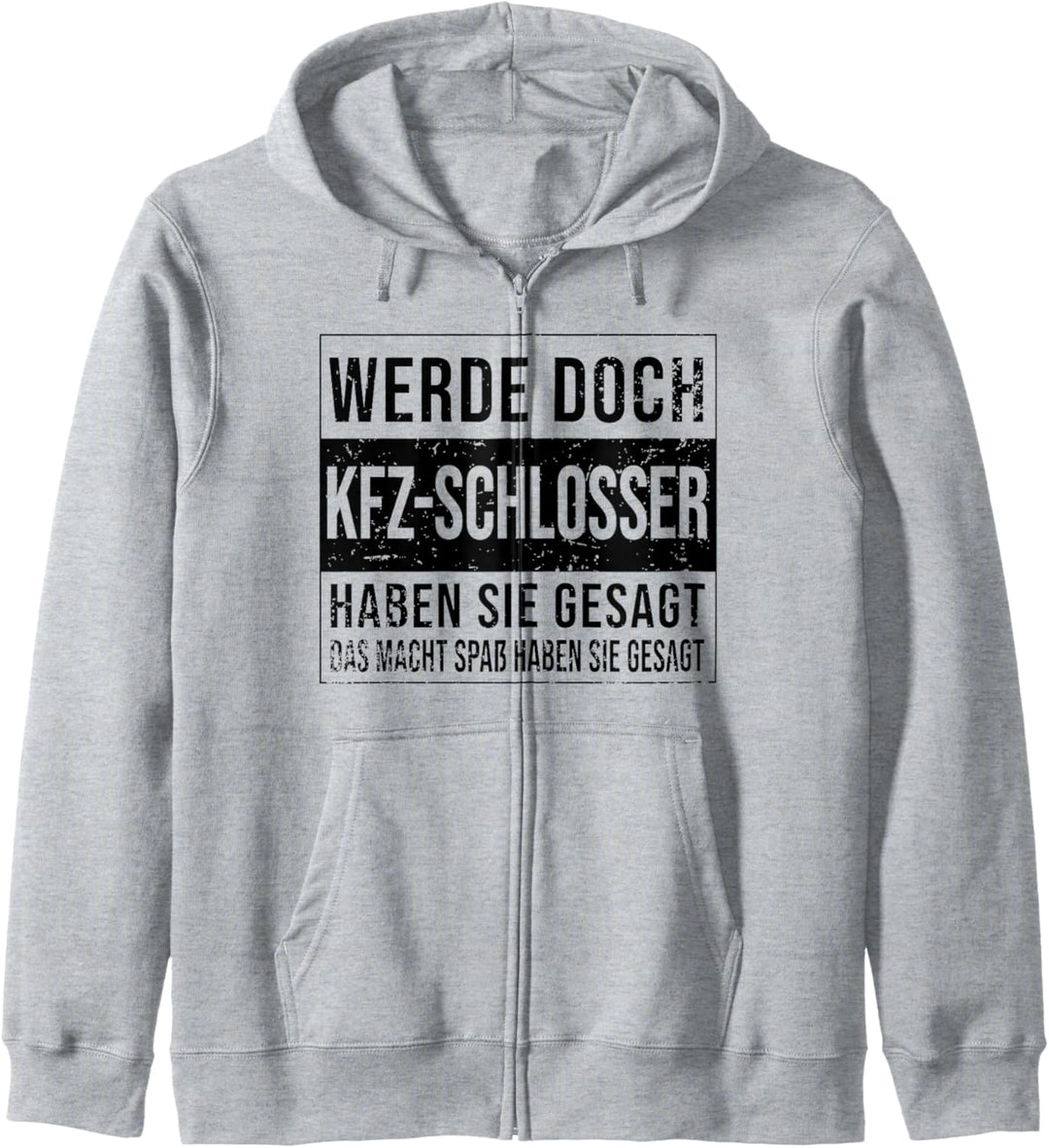 Kfz-Mechaniker Geburtstag Arbeit witzige Kfz-Schlosser Kapuzenjacke