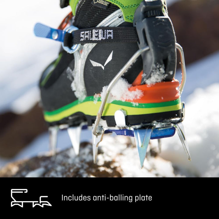 Steigeisen Alpinist Combi Salewa STEEL/BLUE UNI, STEEL/BLUE UNI