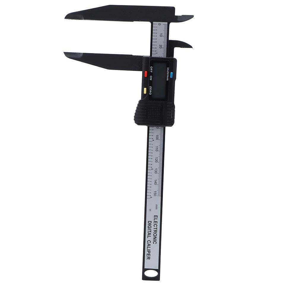 Digitaler Messschieber, 150 mm/300 mm Digitaler Messschieber aus Carbon mit Langem Messwerkzeug für