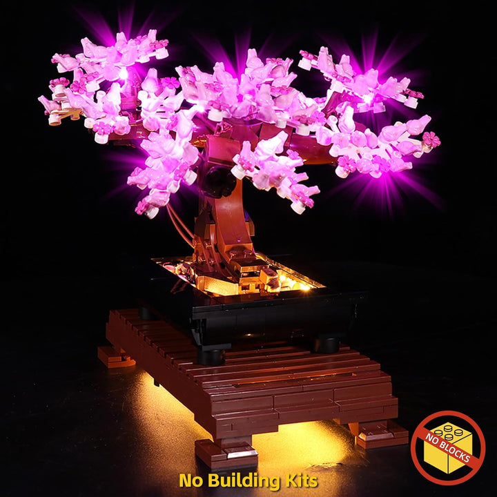 Led Licht Set für Lego Bonsai Baum, Led Beleuchtungs für Lego 10281 Tree Icons Botanik-Kollektion, H
