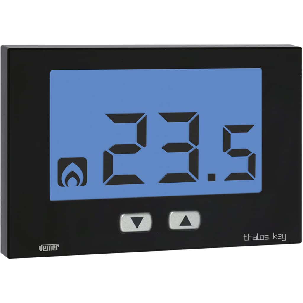 Vemer ve721700 Thermostat, schwarz, Schwarz