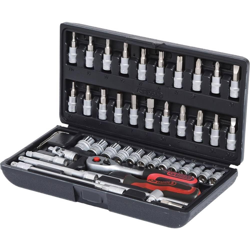 KS Tools 911.0646 1/4" Steckschlüssel-Satz, 46-tlg, 46-tlg
