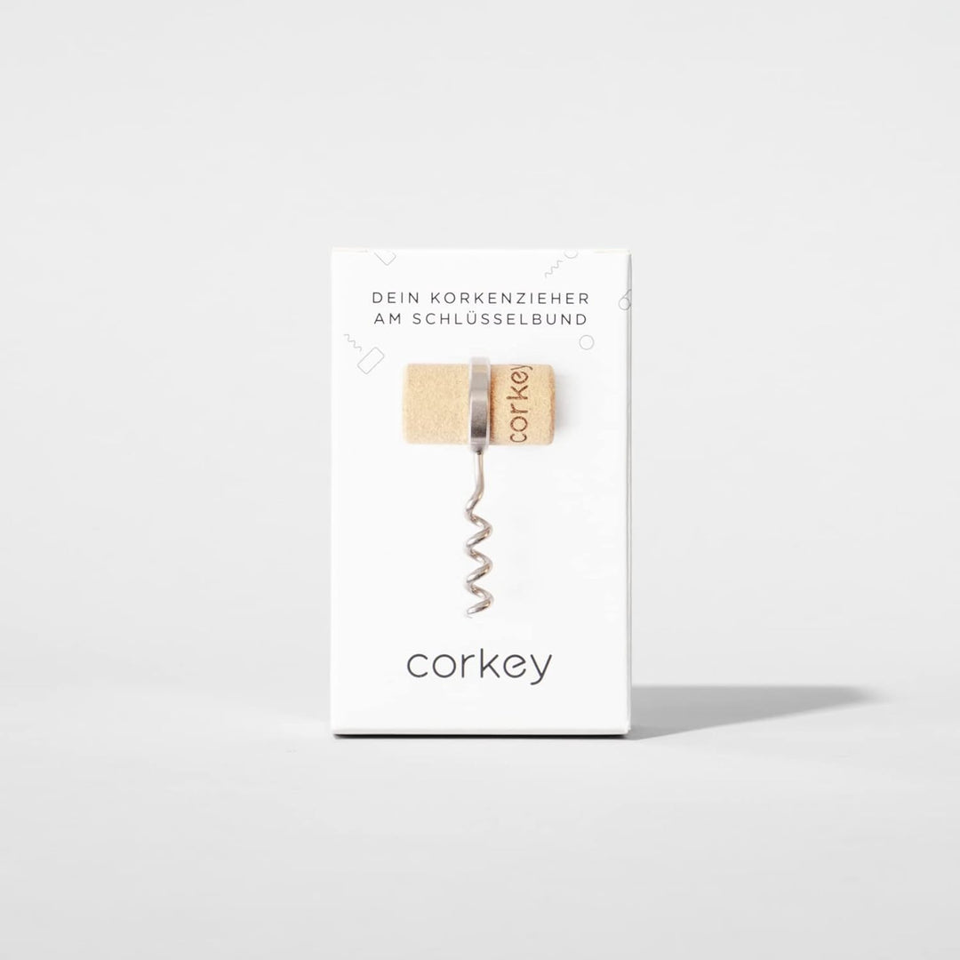 corkey – Korkenzieher am Schlüsselbund – Schlüsselanhänger