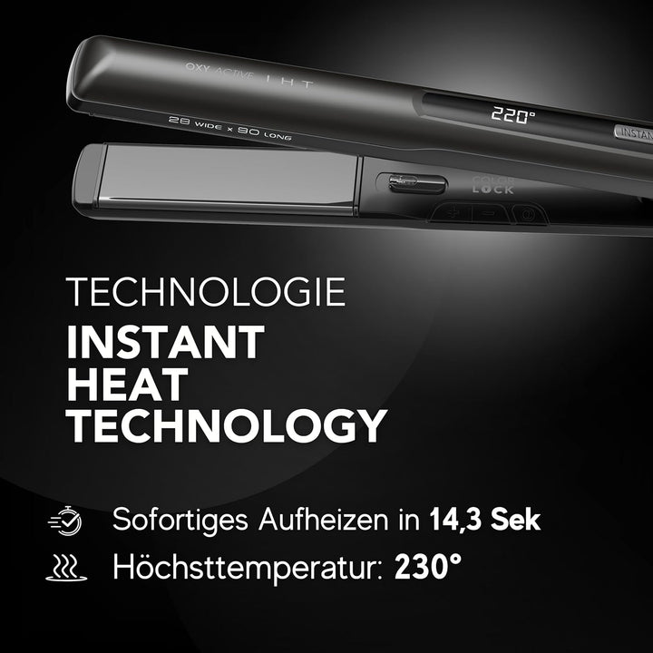 Gama Italy Professional Professionelles Glätteisen G-Style Oxy Active IHT Classic Oxy-Active Technol