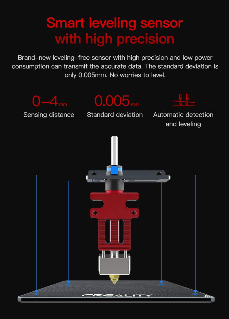 Original Creality CR6 SE Hotend Extruder Komplettes Kit montiert für CR-6 SE CR6 MAX 3D-Drucker mit