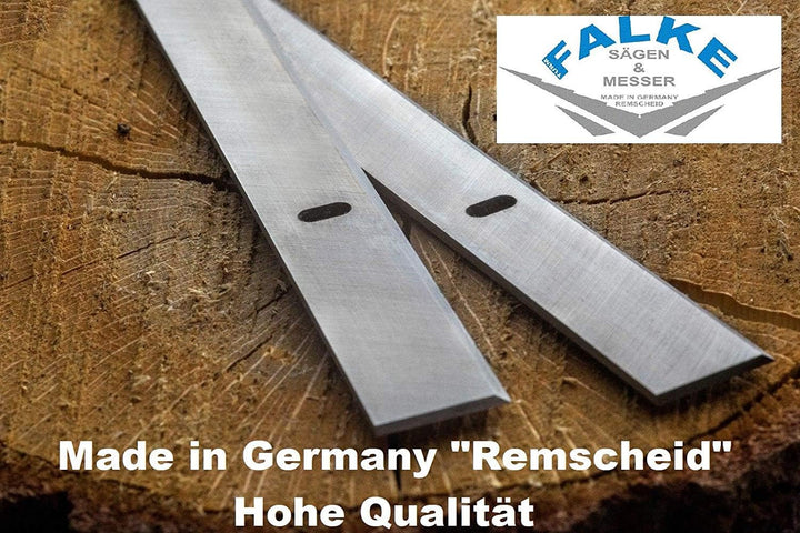 2 Hobelmesser für POWERPLUS POW X204 - POW X204A "MADE IN GERMANY" HSS