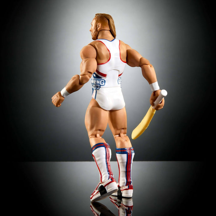 Mattel WWE Elite Actionfigur & Zubehör, Serie #110 Butch, 15,2 cm, Sammlerstück mit 25 Gelenkpunkten