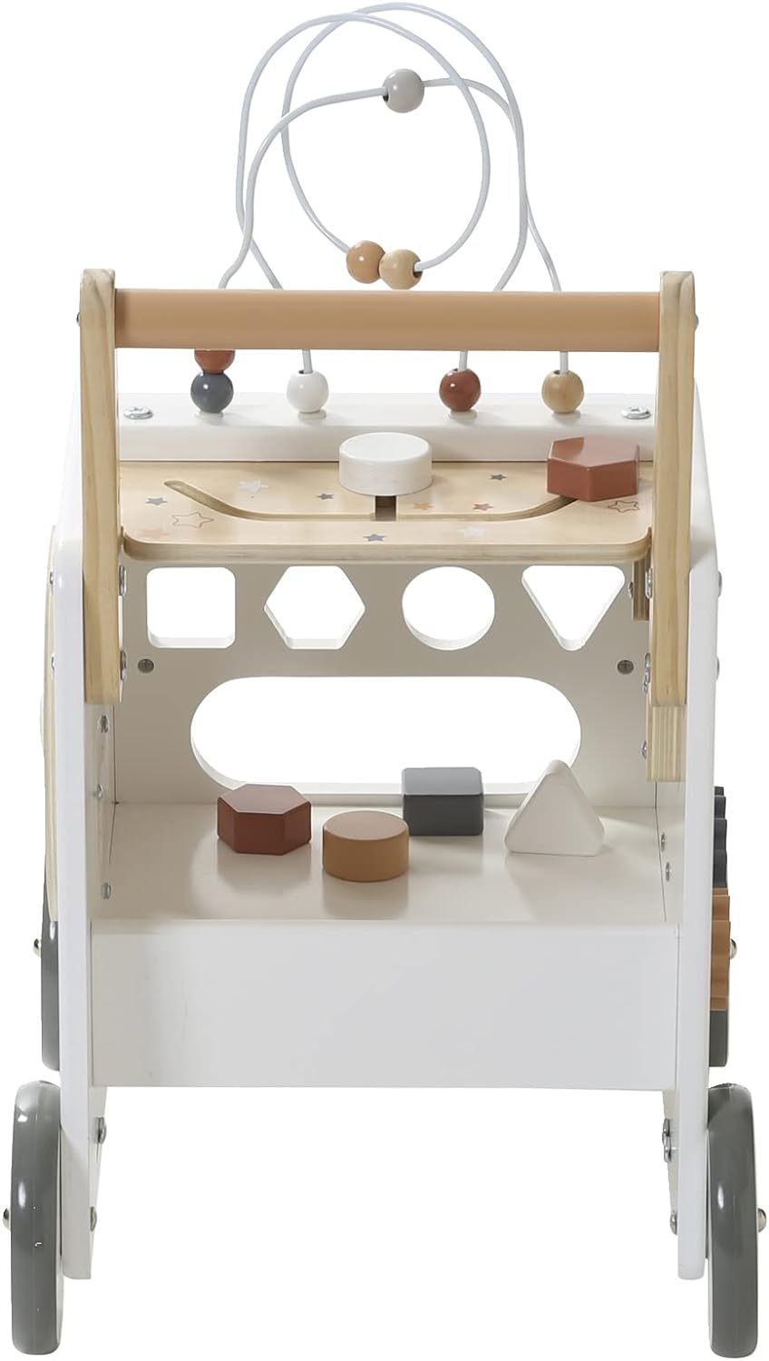 VERTBAUDETActivity-Lauflernwagen, Holz FSC®mehrfarbigONE SIZE Einheitsgrösse Mehrfarbig