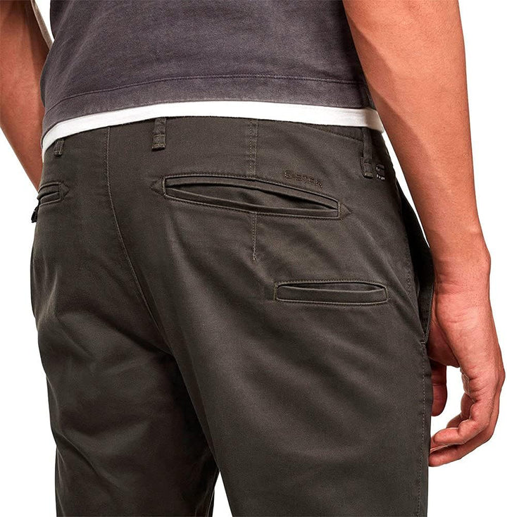 G-STAR RAW Herren Vetar Slim Chino 26W / 30L Grau (Asfalt D14027-c072-995), 26W / 30L Grau (Asfalt D