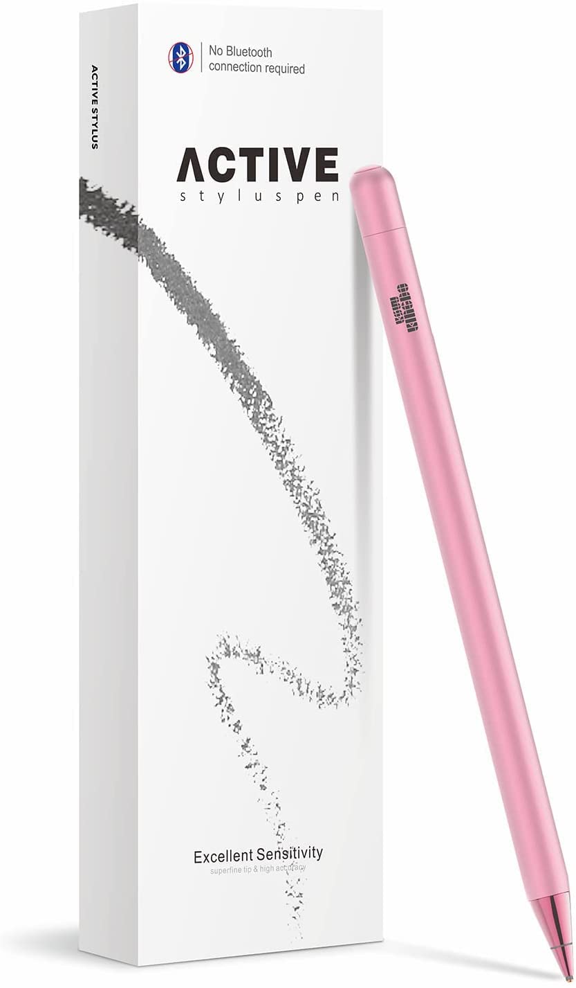 KSW KINGDO Stift für All iPad/iPhone, iPad Stift, Stylus Kapazitiver Wiederaufladbare Stift mit 1.4