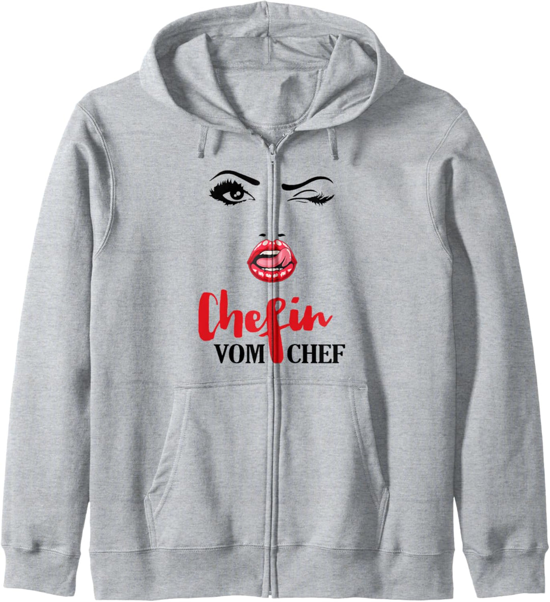 Chefin Vom Chef Spruch Geschenk Ehefrau Damen Geschenkidee Kapuzenjacke