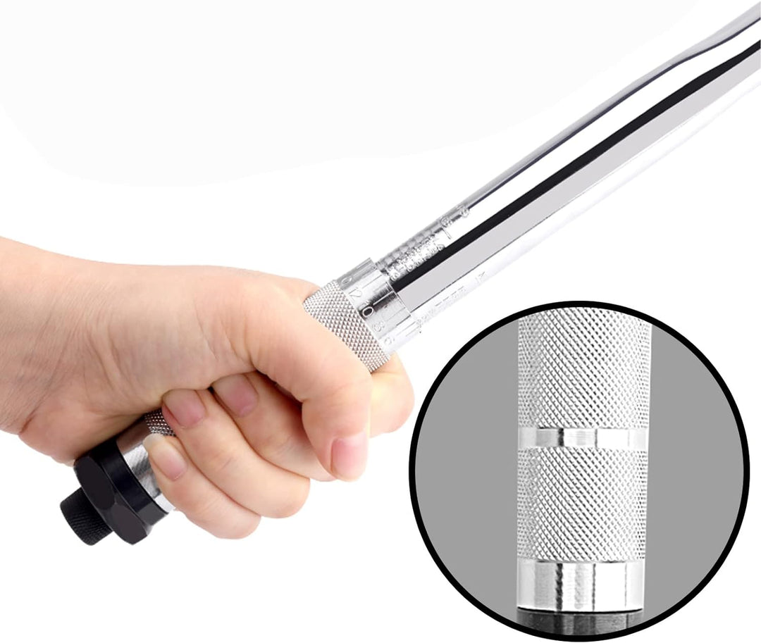 NRGDILY Drehmomentschlüssel 1/4" Fahrrad & Motorrad 5-25Nm, Drehmomentschlüssel mit Doppelskala, ±4%