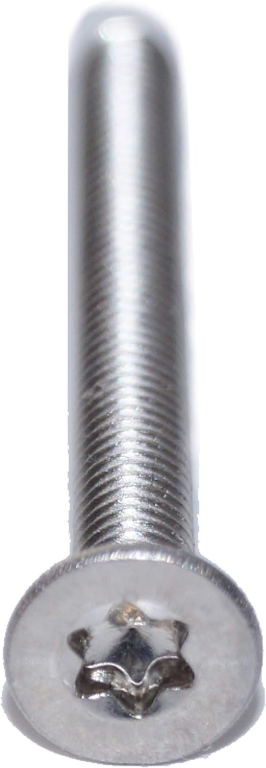 Senkschrauben mit Innensechsrund M10X50/50 TX50 25 Stück ISO 14581 A2 Edelstahl rostfrei Senkkopfsch