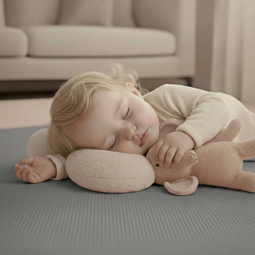 LittleTom Spielmatte Baby Puzzlematte - 9 Matten je 30x30x1 cm Krabbelmatte 90x90 cm Bodenmatte Kind