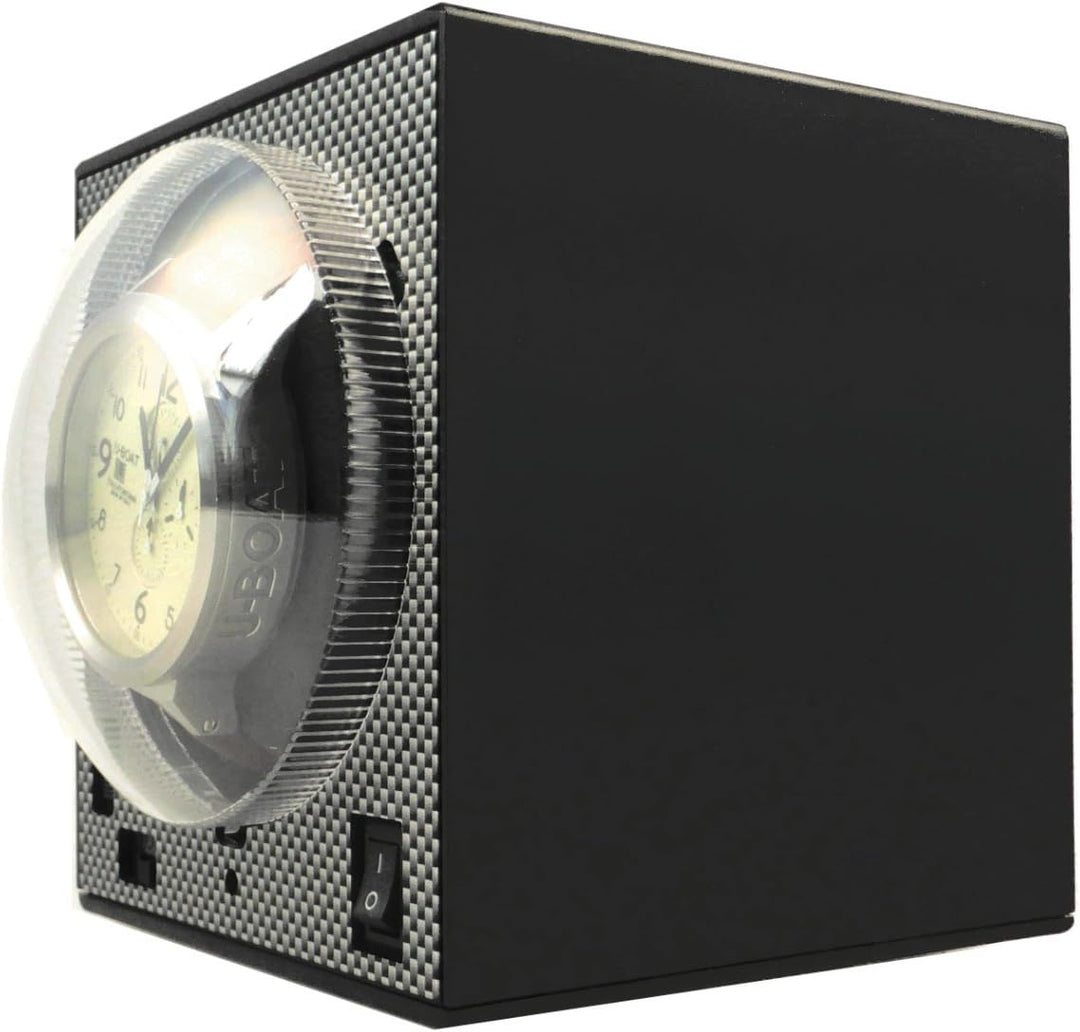 Aus der Beco Kollektion 2024: Uhrenbeweger System BOXY CARBON EDITION PRO8 Base MAX