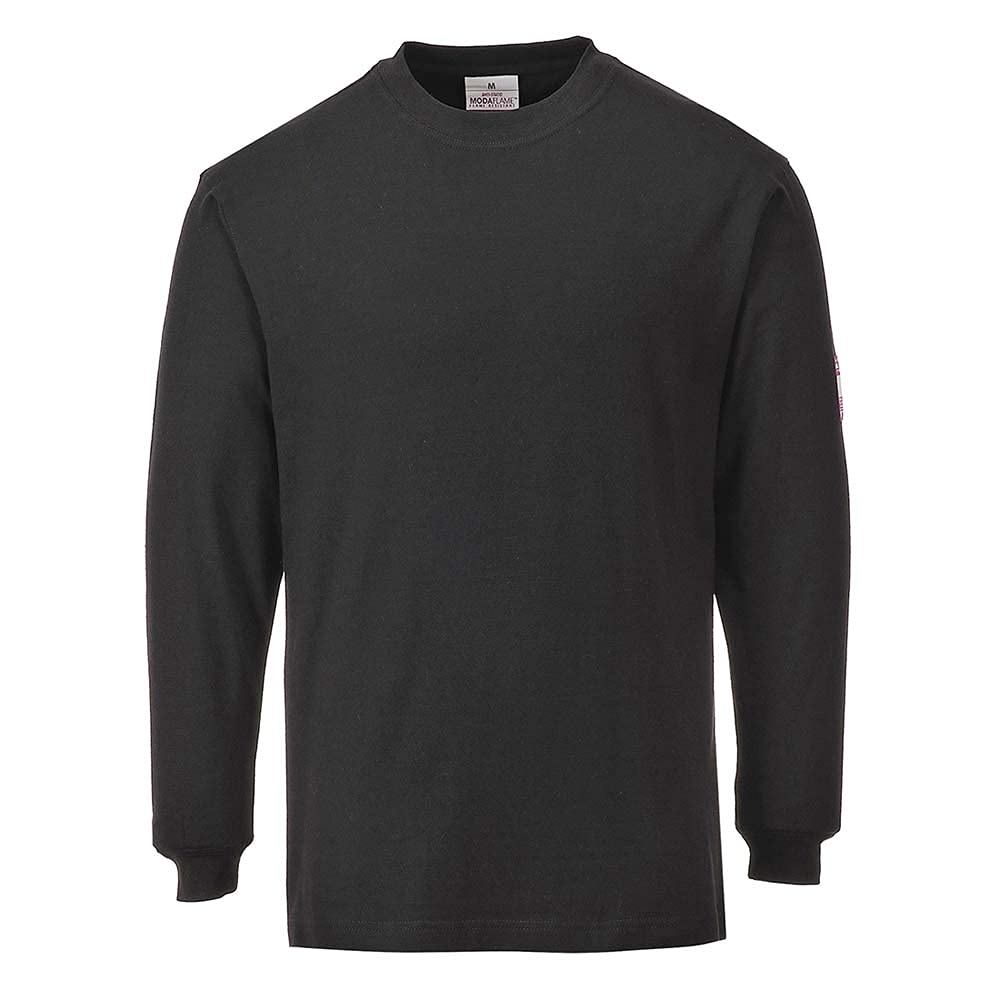 FR Antistatic T-Shirt Color: Black Talla: 3 XL 3XL Schwarz, 3XL Schwarz