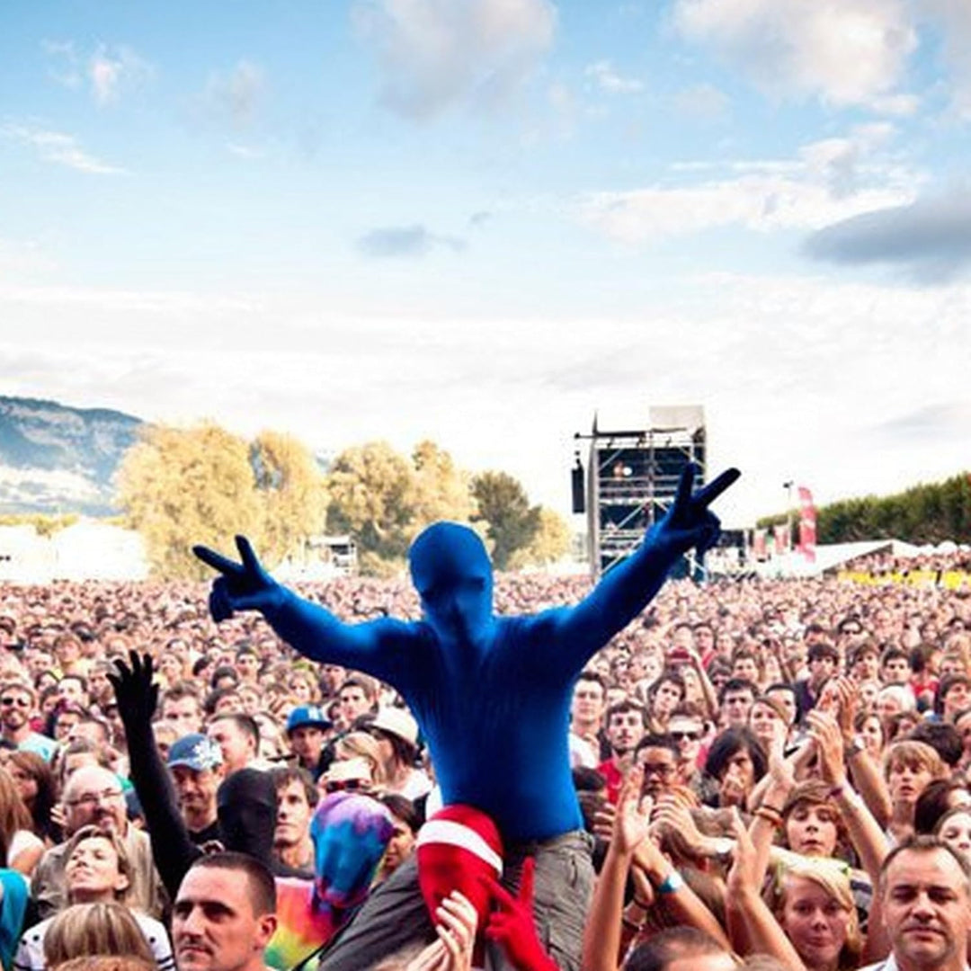 Morphsuits Ganzkörperanzug Herren Schwarz, Body Suit, Grösse XL, XL