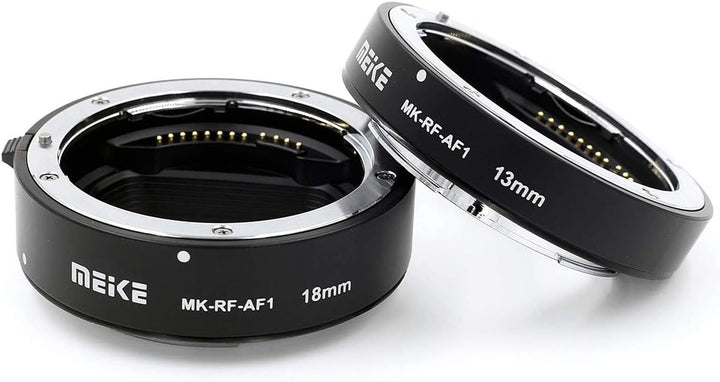 Automatik-Makro-Zwischenringe Meike MK-RF-AF1 für Canon EOS R Systemkameras, Set aus 2 Ringen (13mm