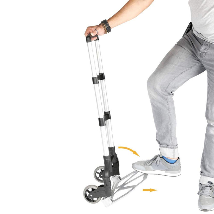 Adam Hall Accessories Porter - Zusammenklappbare Sackkarre mit verriegelbarem Ausziehgriff, AHPORTER