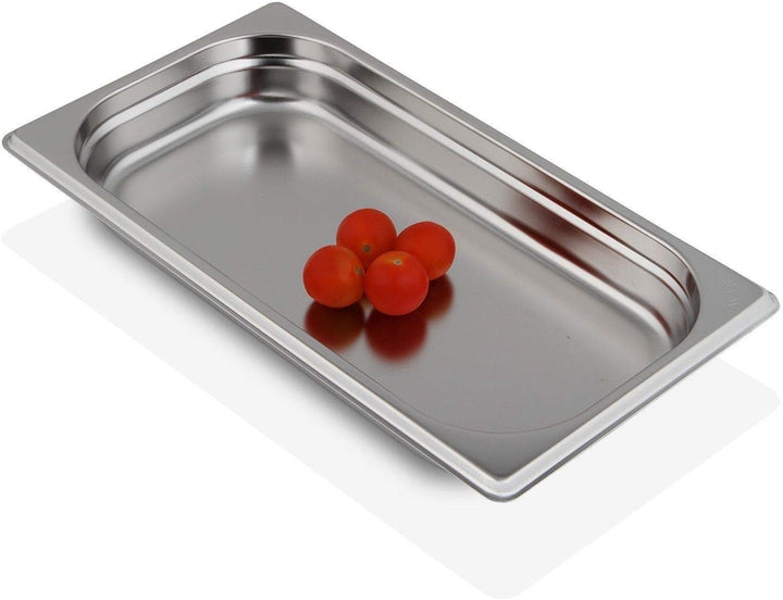 GN-Behälter :: ungelocht :: geeignet für Gaggenau, Miele und Siemens Dampfgarer (Edelstahl, Spülmasc