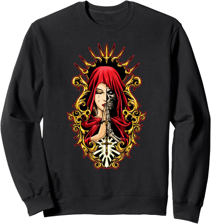Santa Muerte - La Calavera Catrina trauert um die Toten Sweatshirt