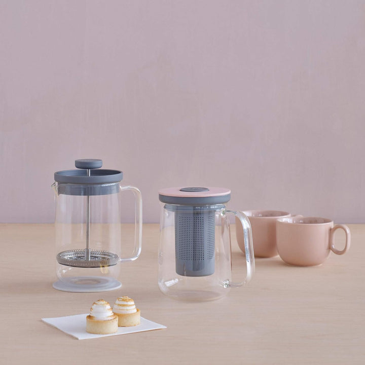Stelton Brew-IT French Press, 0.8 l. - Grey/Light Grey