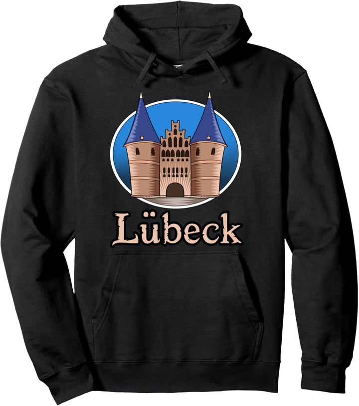 Lübeck Holstentor Hansestadt Pullover Hoodie