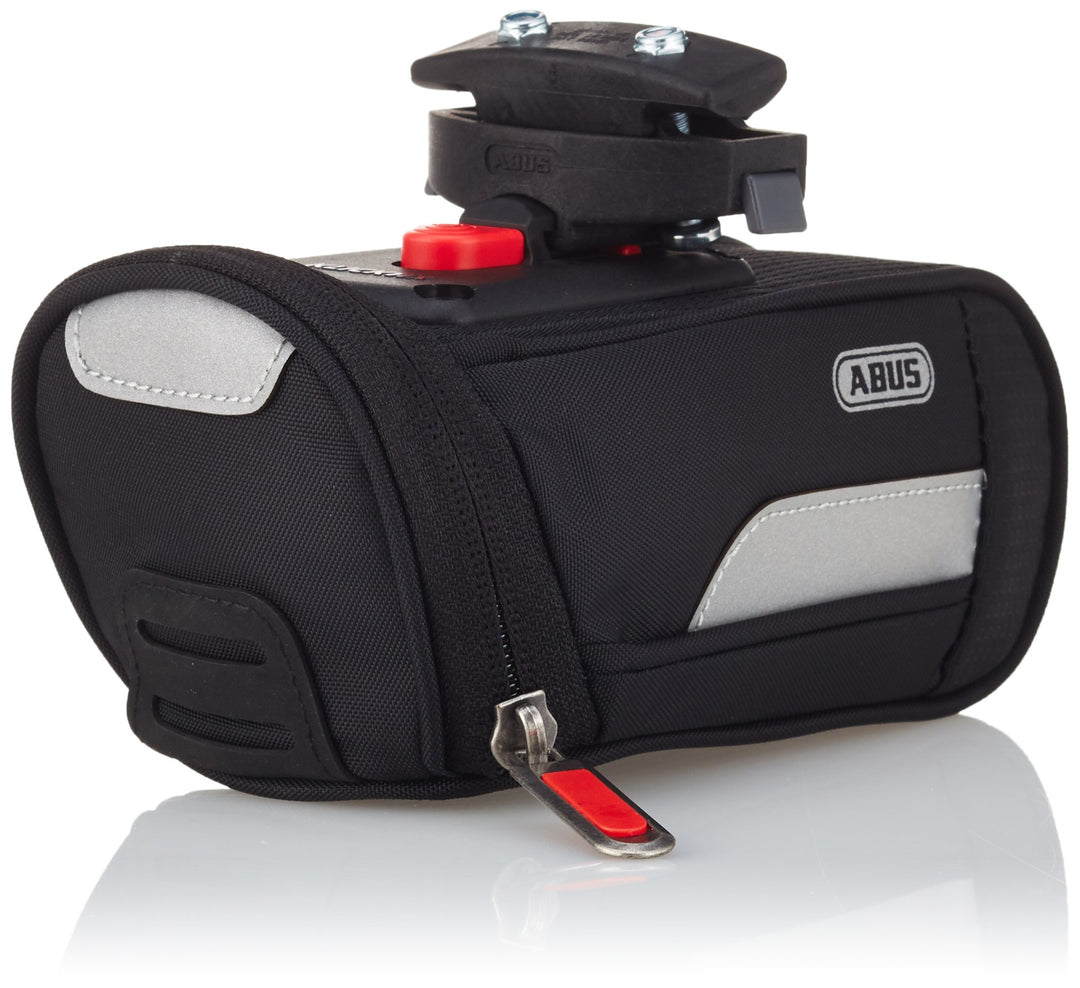 ABUS Satteltasche Oryde ST 2085 KF - Fahrradtasche mit Regenschutz - 145 mm x 75 mm - 0,7 Liter Fass
