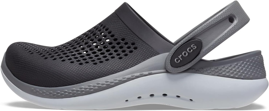 Crocs Unisex Kinder Literide 360 Clog T Holzschuh 29/30 EU Black Slate Grey, 29/30 EU Black Slate Gr