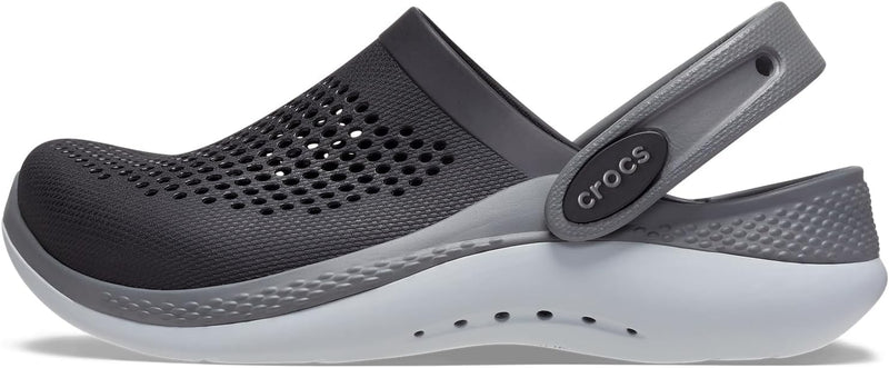 Crocs Unisex Kinder Literide 360 Clog T Holzschuh 29/30 EU Black Slate Grey, 29/30 EU Black Slate Gr