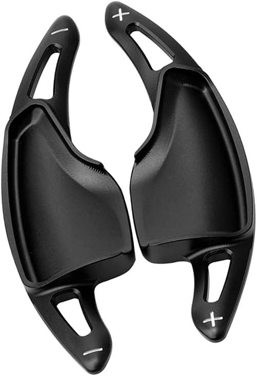 HIBEYO 2PCS Metall Ersatzsatz Lenkräder Schaltwippen für Chevy Chevrolet Camaro 2016-2019, C7 Corvet