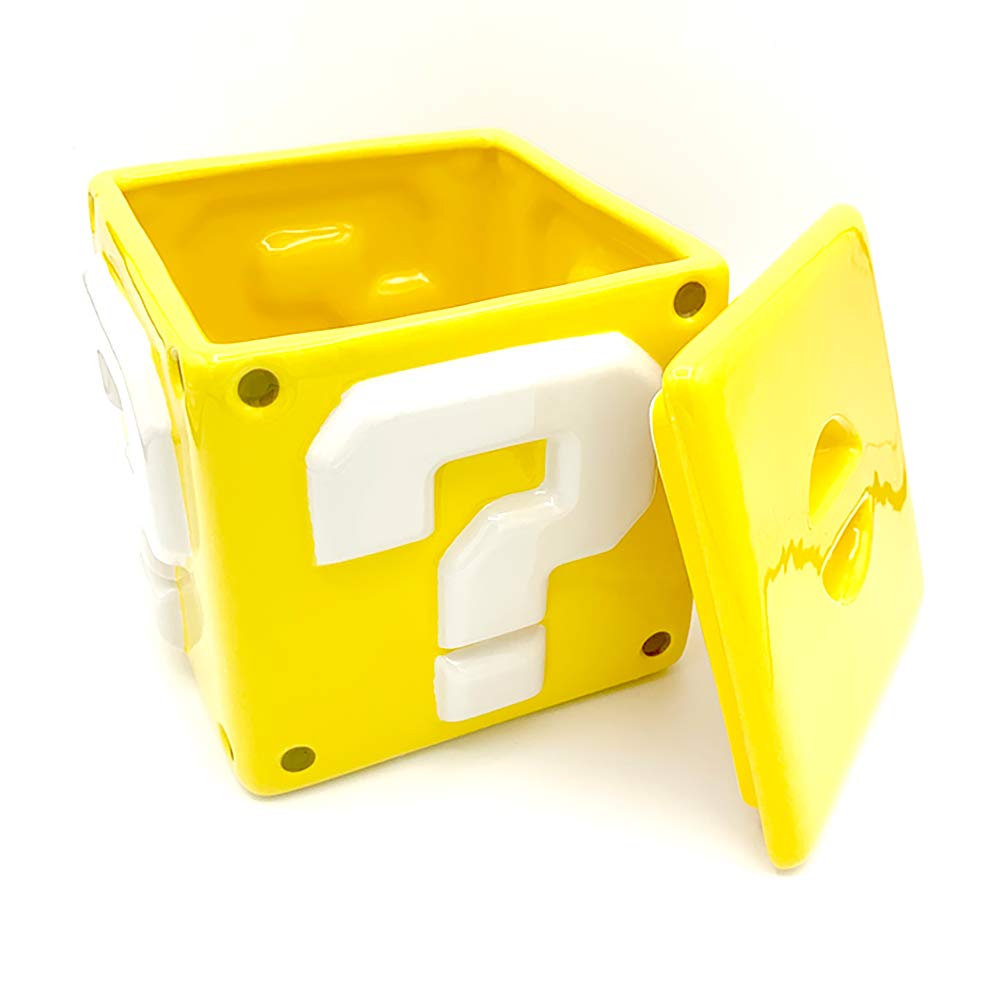 Pyramid International GP85521 Super Mario Bros Question Mark Block Keramik Vorratsdose Keksdose