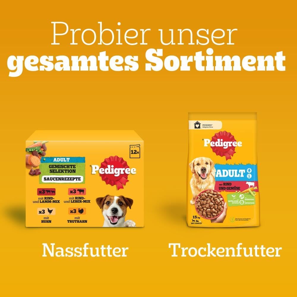 Mars Pedigree DentaStix Daily Fresh Zahnpflegesnack für mittelgrosse Hunde (10–25 kg), 112 Sticks, 4