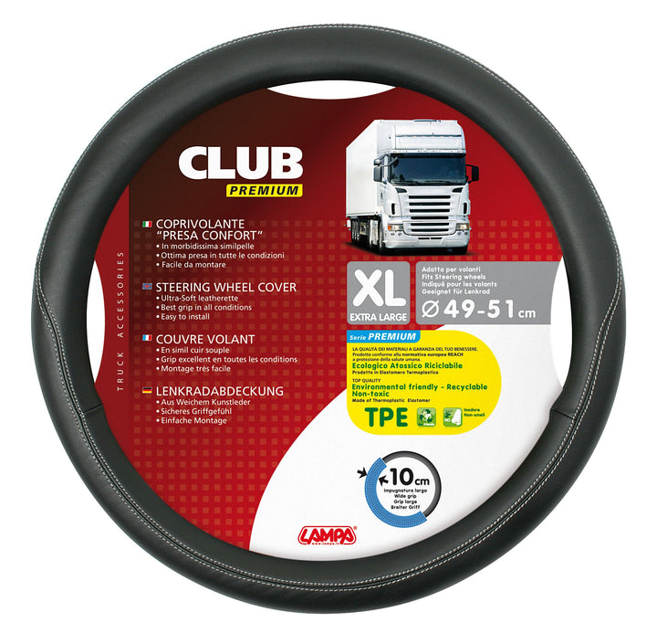 LAMPA 98848. Lenkradbezug Club Premium XL