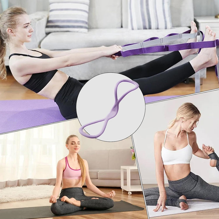 Übungsbänder für Frauen, Armdehnungsbänder für Übungen, Home 8 Formed Workout Band, Muskeltrainingsw