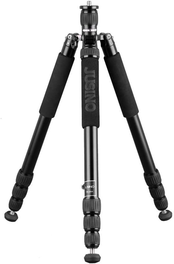 JUSINO TK-284 Tripod Traveller Reisestativ mit Monopodfunktion Max. Höhe 165cm Belastbar bis 15kg -