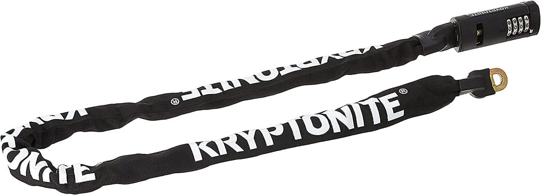 Kryptonite 3298 Uni Keeper 712 Combo I.C. (120cm) Fahrradschloss, Black, 120 cm