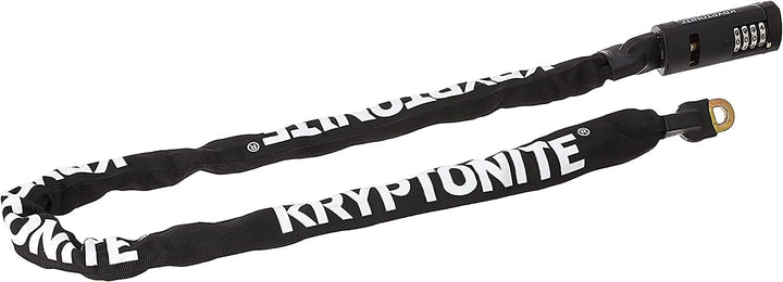 Kryptonite 3298 Uni Keeper 712 Combo I.C. (120cm) Fahrradschloss, Black, 120 cm