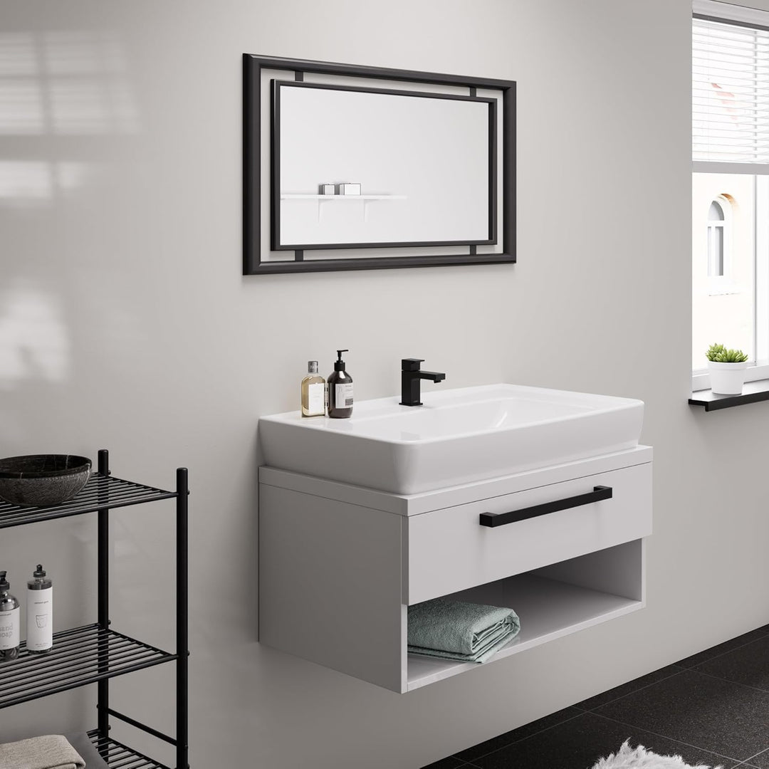 hansgrohe Vernis Shape - Waschtischarmatur für Kaltwasser ohne Ablauf, Wasserhahn für Gäste WC mit A