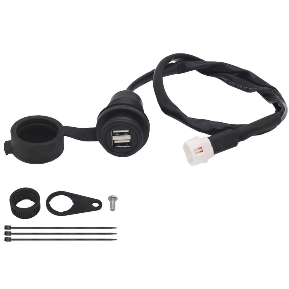 USB-C 12V Motorrad USB Ladegerät Steckdose für MT-09 (2018-2020), MT-09 (2018-2021), XSR700 (2018-20