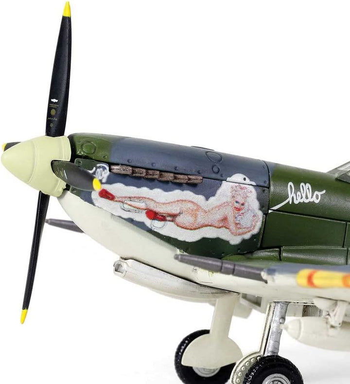 Forces Of Valor 1:72 Brit. Superm. Spitfire Mk.IX MK 210 - Standmodell, Modellbau, Diorama Modell, M