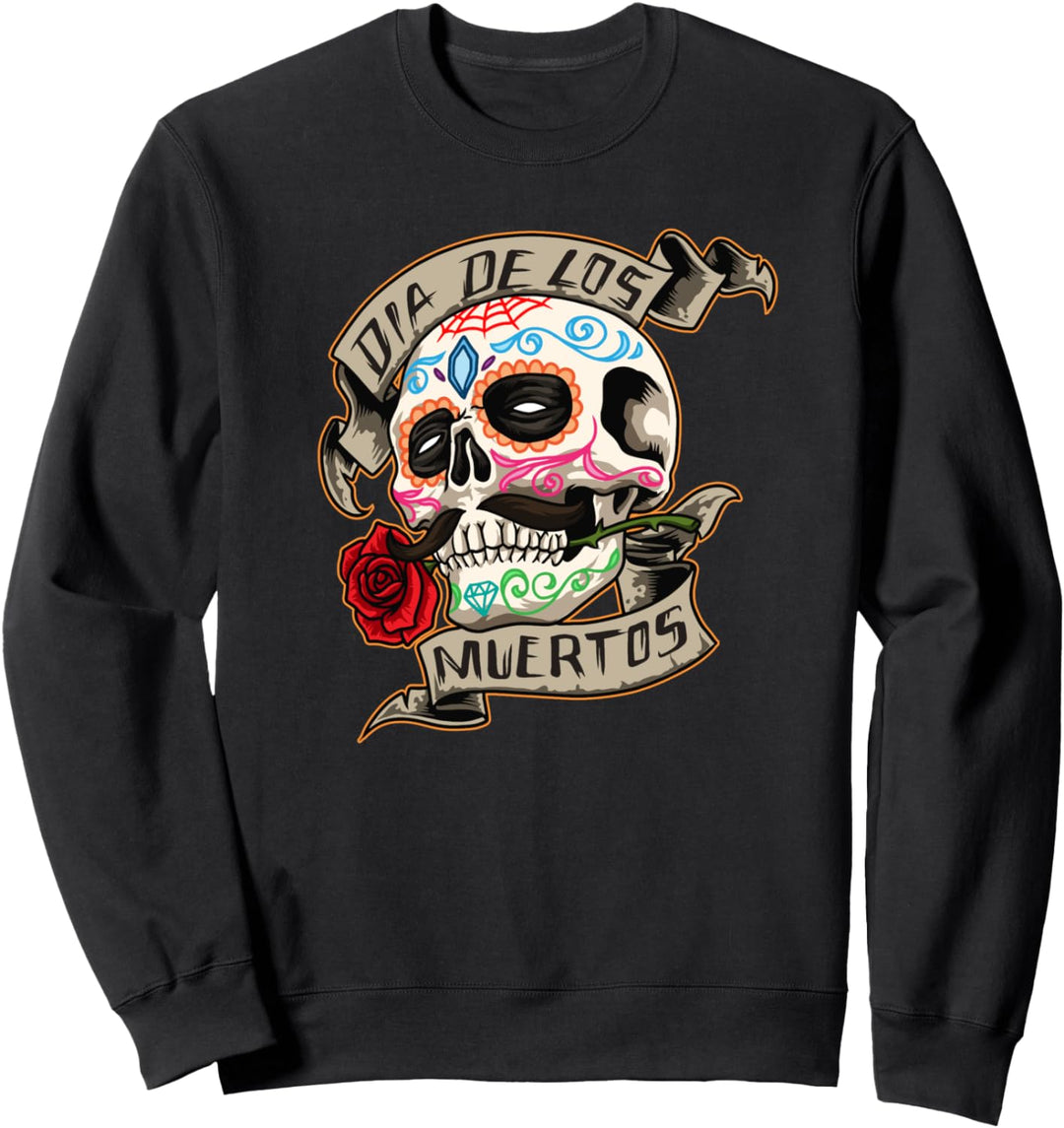 Dia De Los Muertos Calavera - Tag der Toten Zuckerschädel Sweatshirt