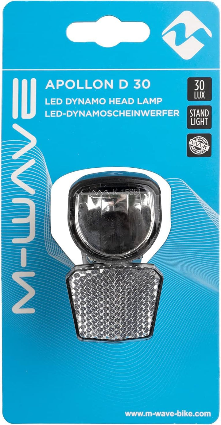 Dynamo Frontlicht, Schwarz Einheitsgrösse