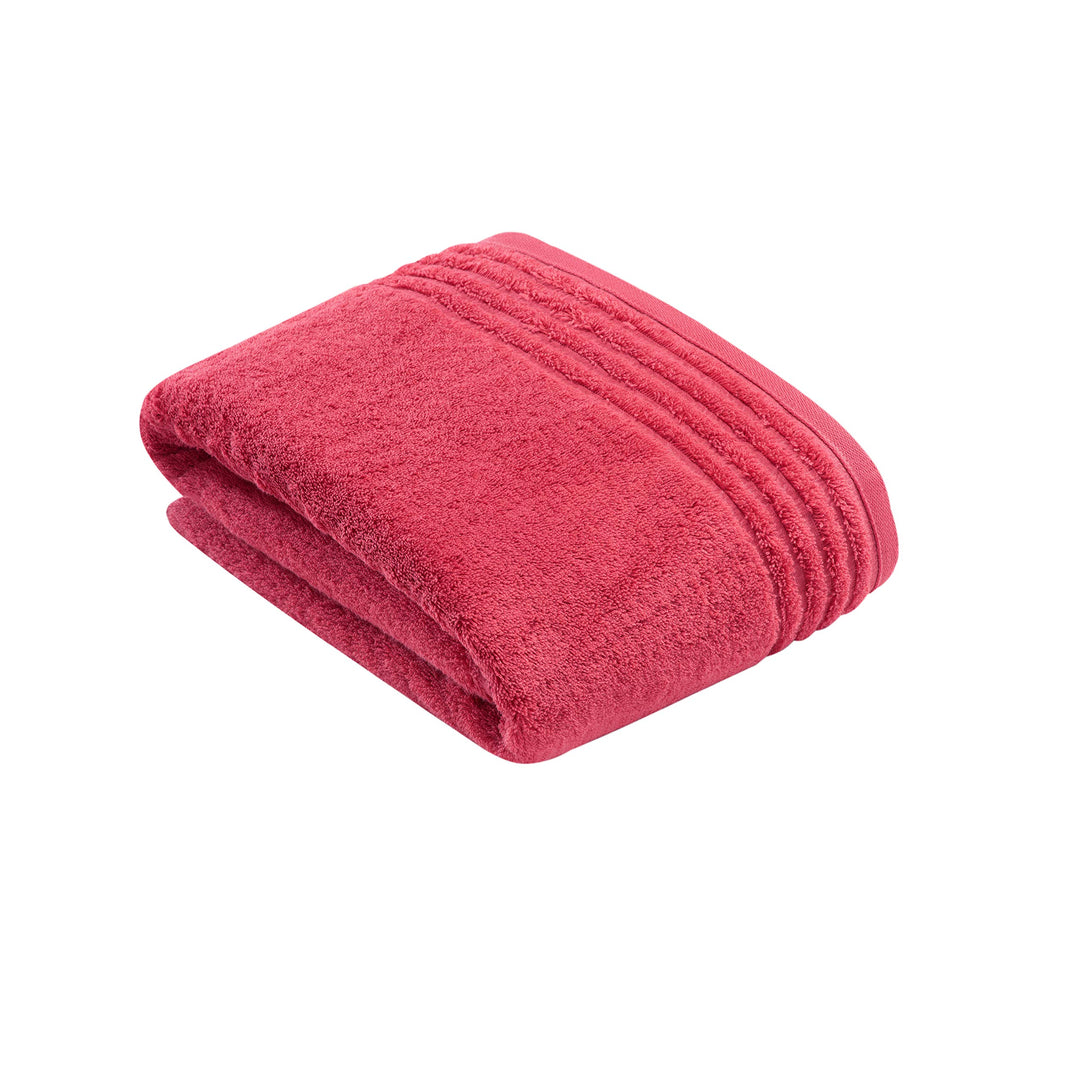 Vossen Vienna Style Supersoft Badetuch 100 x 150 cm Maroon, Badetuch 100 x 150 cm Maroon