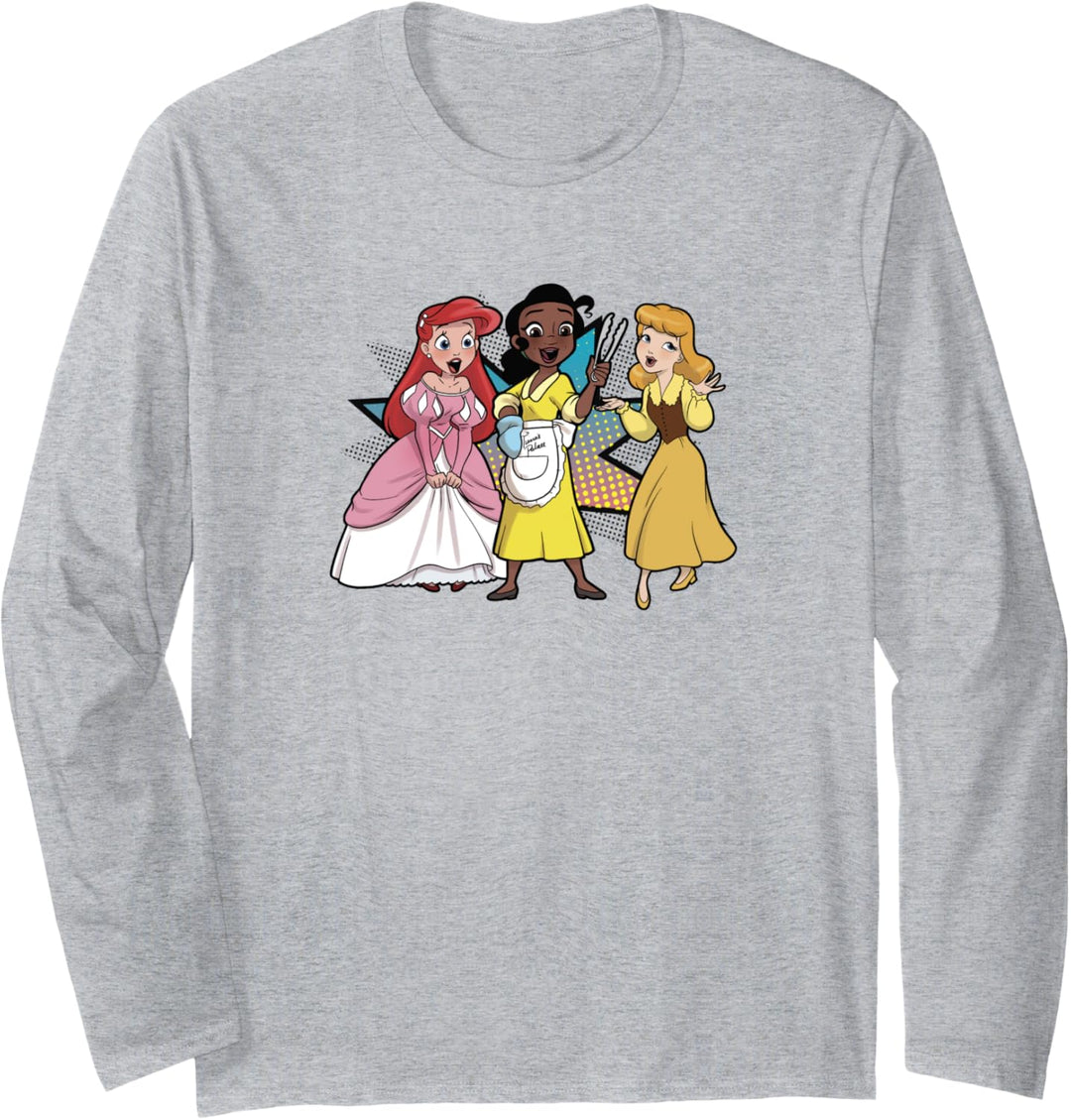 Disney Princess Comic Trio Langarmshirt