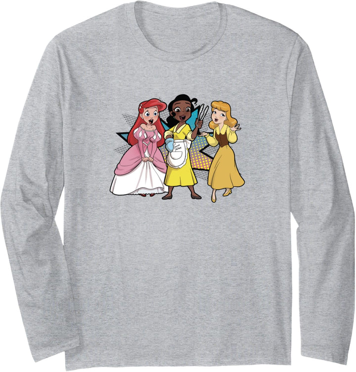 Disney Princess Comic Trio Langarmshirt