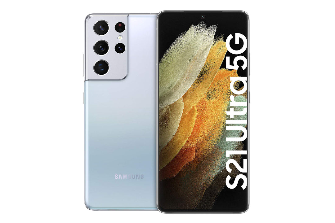 Samsung Galaxy S21 Ultra 5G, Android Smartphone ohne Vertrag, Quad-Kamera, Infinity-O Display, 512 G