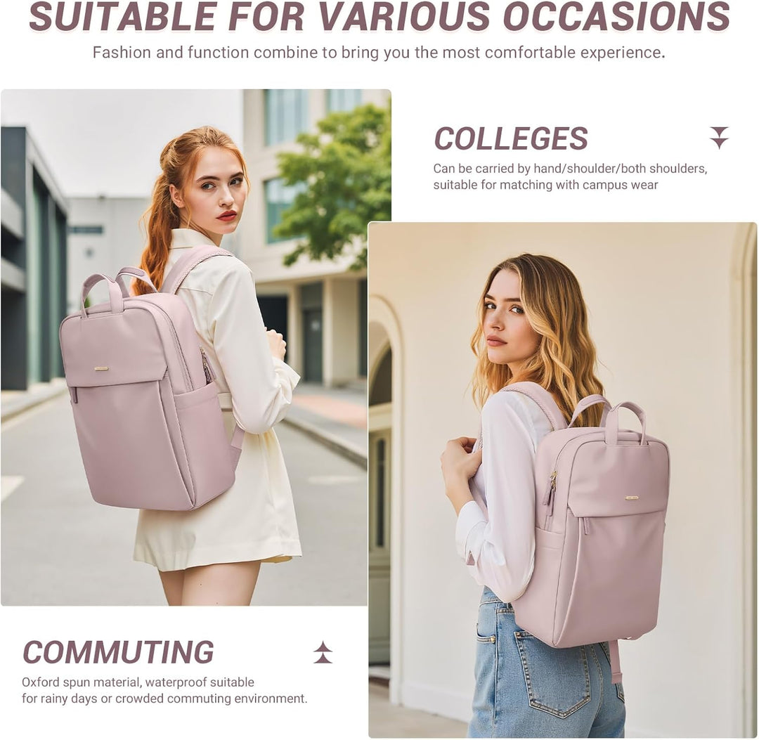 GOLF SUPAGS Laptop Rucksack für Damen Casual Daypack für Reise Arbeit Schulrucksack Teenager passend