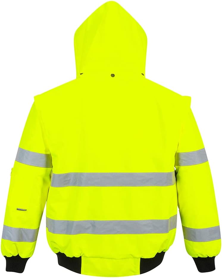 Portwest 3-in-1 Warnschutz-Pilotjacke, Grösse: XXL, Farbe: Gelb, C467YERXXL XXL lemontree, XXL lemon