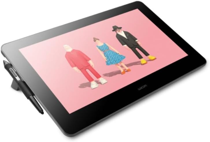 Wacom Cintiq Pro 16 Grafiktablett mit 4k Display für professionelle Designer & Künstler (15,6 Zoll D